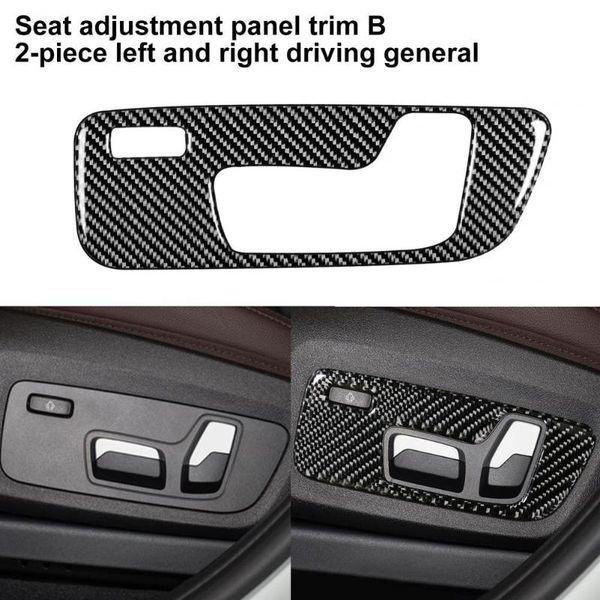 other interior accessories stable 2pcs reliable universal seat adjustment frame cover trim carbon fiber panel self-adhesive
other interior accessories stable 2pcs reliable universal seat adjustment frame cover trim carbon fiber panel self-adhesive