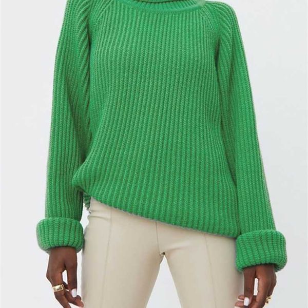 wixra women basic turtleneck sweater warm thick loose pullovers bright color jumper casual autumn winter 211123, White;black
wixra women basic turtleneck sweater warm thick loose pullovers bright color jumper casual autumn winter 211123, White;black