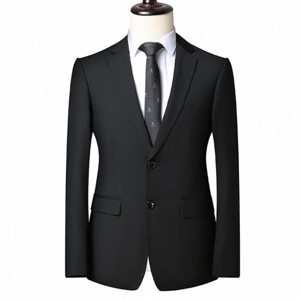 men's suits & blazers stylish casual solid blazer business meeting formal jacket wedding party outwear coat suit male slim fit, White;black 
men's suits & blazers stylish casual solid blazer business meeting formal jacket wedding party outwear coat suit male slim fit, White;black