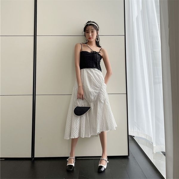 casual dresses texture white patchwork black summer spaghetti strap women backless long midi designer korean cami emva, Black;gray
casual dresses texture white patchwork black summer spaghetti strap women backless long midi designer korean cami emva, Black;gray