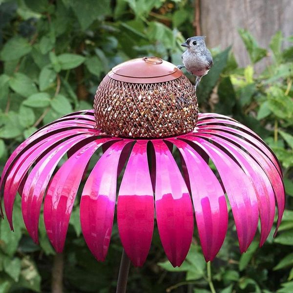 steel coneflower standing bird feeder outside rust resistant garden decoration yard art accessories outdoor decorations
steel coneflower standing bird feeder outside rust resistant garden decoration yard art accessories outdoor decorations