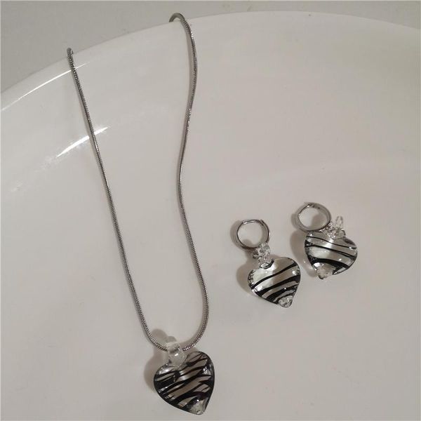 chains kshmir french style transparent glass heart-shaped necklace womens retro short collarbone chain girls heart pendant jewelry gift, Silver
chains kshmir french style transparent glass heart-shaped necklace womens retro short collarbone chain girls heart pendant jewelry gift, Silver