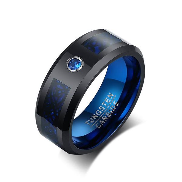 8mm blue black tungsten steel high-quality metal ring for men single inlaid zircon index finger colored stone wedding rings, Slivery;golden
8mm blue black tungsten steel high-quality metal ring for men single inlaid zircon index finger colored stone wedding rings, Slivery;golden