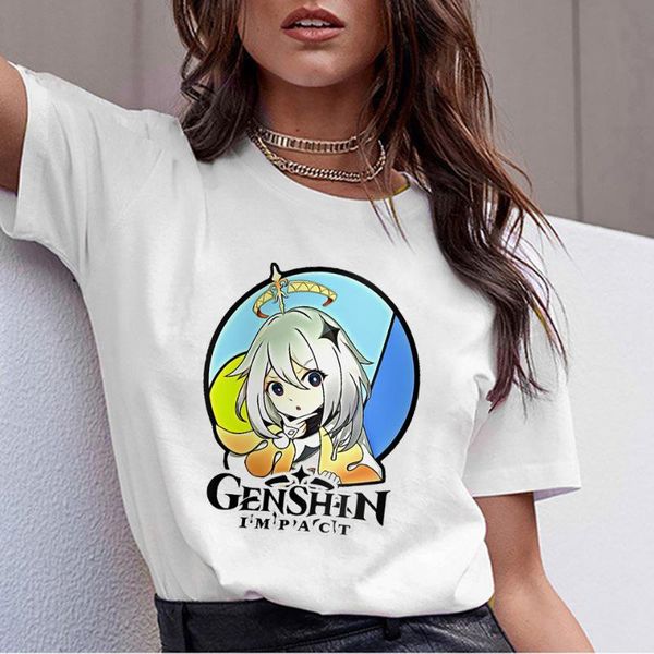 women's t-shirt fashion genshin impact print harajuku shirt women tshirt casual summer t camisas mujer vintage top, White
women's t-shirt fashion genshin impact print harajuku shirt women tshirt casual summer t camisas mujer vintage top, White