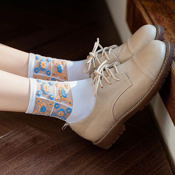 socks & hosiery summer women's novelty harajuku retro ultra-thin transparent glass silk daisy flower japanese kawaii cute crew, Black;white
socks & hosiery summer women's novelty harajuku retro ultra-thin transparent glass silk daisy flower japanese kawaii cute crew, Black;white