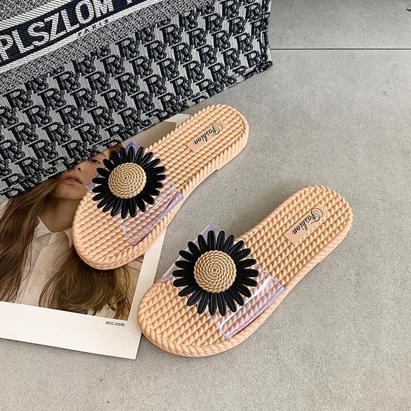 slippers 2021 women summer ladies slipper home casual non-slip sunflower open-toe flat simple beach indoor, Black
slippers 2021 women summer ladies slipper home casual non-slip sunflower open-toe flat simple beach indoor, Black