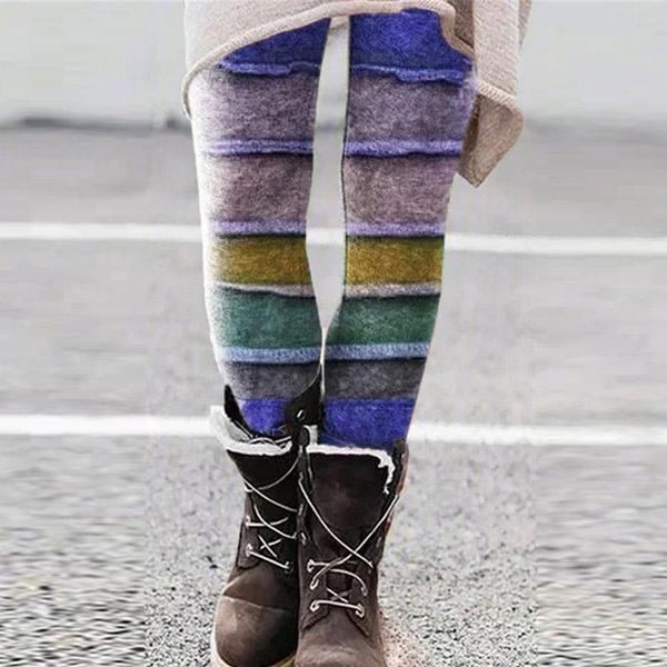 women's leggings vintage stripe print slim women legging autumn elegant elastic knitted female pants spring casual muticolor skinny lad, Black
women's leggings vintage stripe print slim women legging autumn elegant elastic knitted female pants spring casual muticolor skinny lad, Black