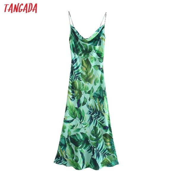 fashion women leaves print strap sleeveless backless female casual long dress 5z119 210416, Black;gray
fashion women leaves print strap sleeveless backless female casual long dress 5z119 210416, Black;gray