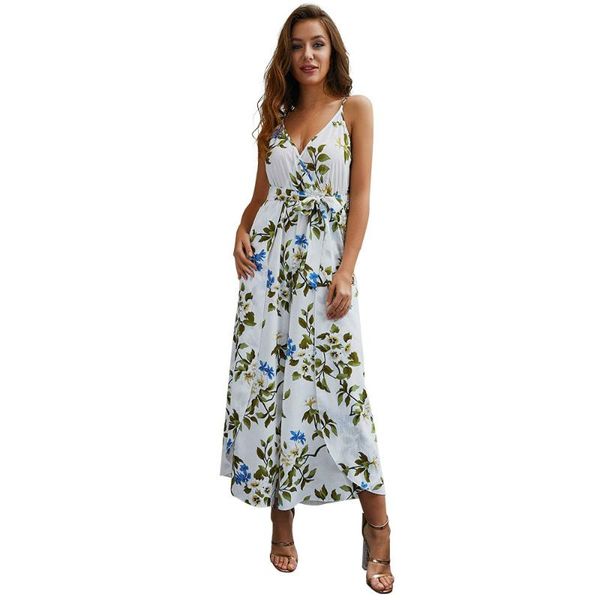 women's jumpsuits & rompers girls summer v-neck split floral print jumpsuit long braces women suspenders vintage loose ladies white chi, Black;white
women's jumpsuits & rompers girls summer v-neck split floral print jumpsuit long braces women suspenders vintage loose ladies white chi, Black;white