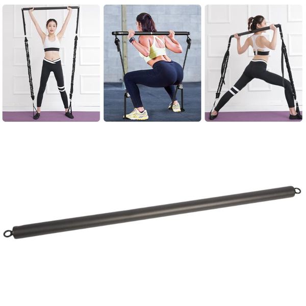 pilates bar portable exercise stick black metal yoga for weight training muscle toning resistance bands
pilates bar portable exercise stick black metal yoga for weight training muscle toning resistance bands