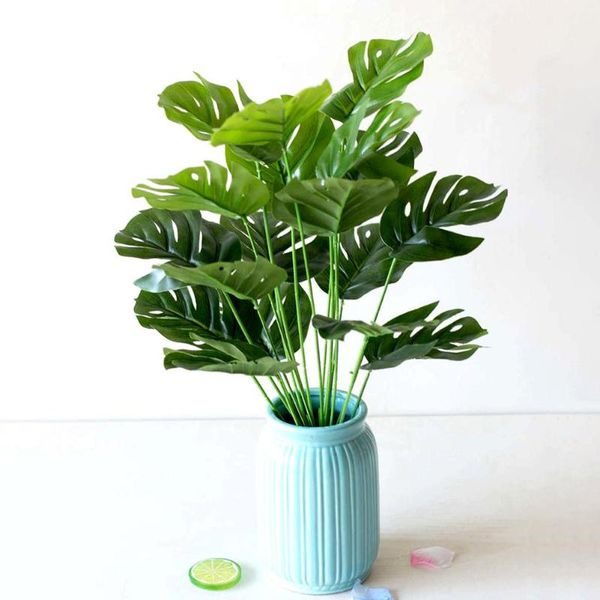 decorative flowers & wreaths 1 bouquet artificial plastic monstera leaf green plant home el cafe decor
decorative flowers & wreaths 1 bouquet artificial plastic monstera leaf green plant home el cafe decor