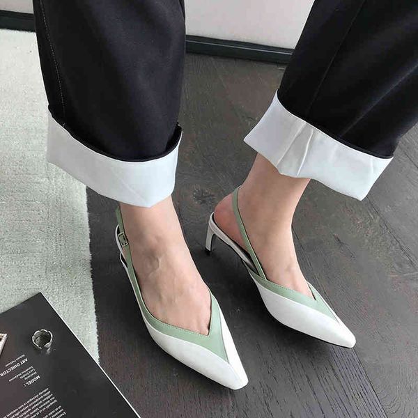 sandals fashion women pointed toe mules shoes back buckle strap mixed colored thin mid heels summer dress woman koqy, Black
sandals fashion women pointed toe mules shoes back buckle strap mixed colored thin mid heels summer dress woman koqy, Black