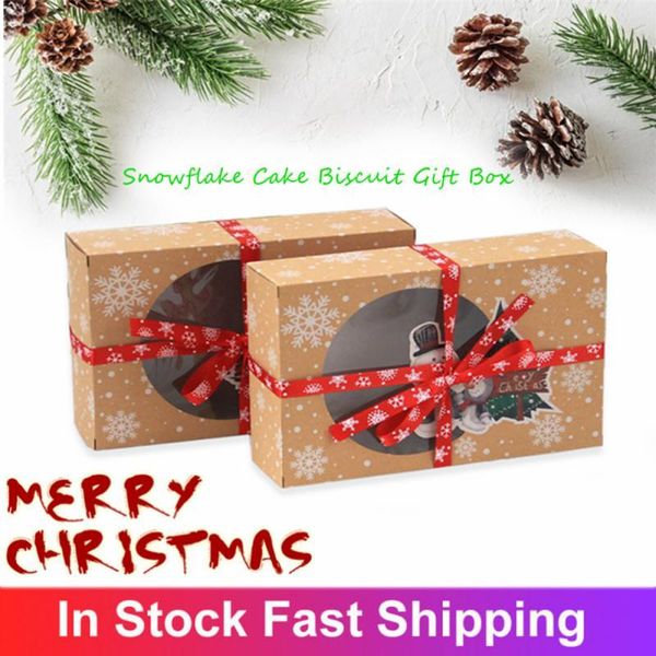 gift wrap 6/12/24pcs visual snowflake bow boxes cake muffin candy kraft paper packaging box reusable european holiday decoration bags
gift wrap 6/12/24pcs visual snowflake bow boxes cake muffin candy kraft paper packaging box reusable european holiday decoration bags