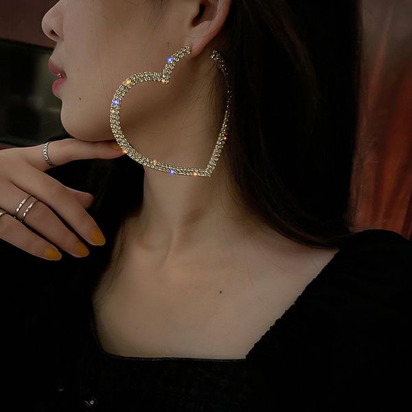 love shape wedding earrings natural diamond earrings set luxury set dinner style earrings for women fashion diamond wedding bridal jewelry, Black
love shape wedding earrings natural diamond earrings set luxury set dinner style earrings for women fashion diamond wedding bridal jewelry, Black