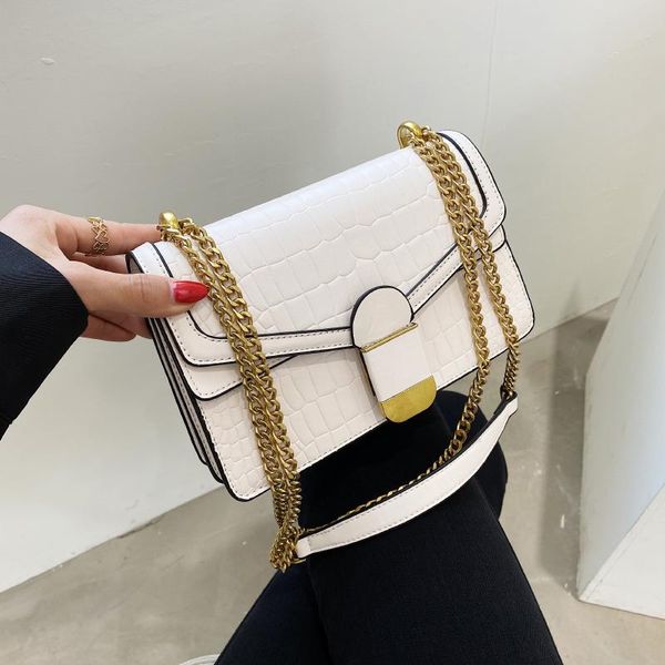 evening bags 2021 alligator shoulder bag chains messenger fashion girls casual handbag simple leisure personality small square women
evening bags 2021 alligator shoulder bag chains messenger fashion girls casual handbag simple leisure personality small square women