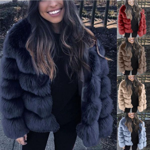 women's jackets women outerwear coats long sleeve winter warm coat faux fur fashion thick jacket outwear female casual overcoat f40#, Black;brown
women's jackets women outerwear coats long sleeve winter warm coat faux fur fashion thick jacket outwear female casual overcoat f40#, Black;brown