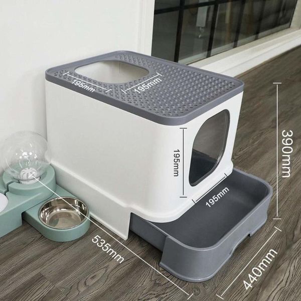 other cat supplies entry litter box for pet large capacity toilet tray closed splash drawer style bedding training 2021
other cat supplies entry litter box for pet large capacity toilet tray closed splash drawer style bedding training 2021