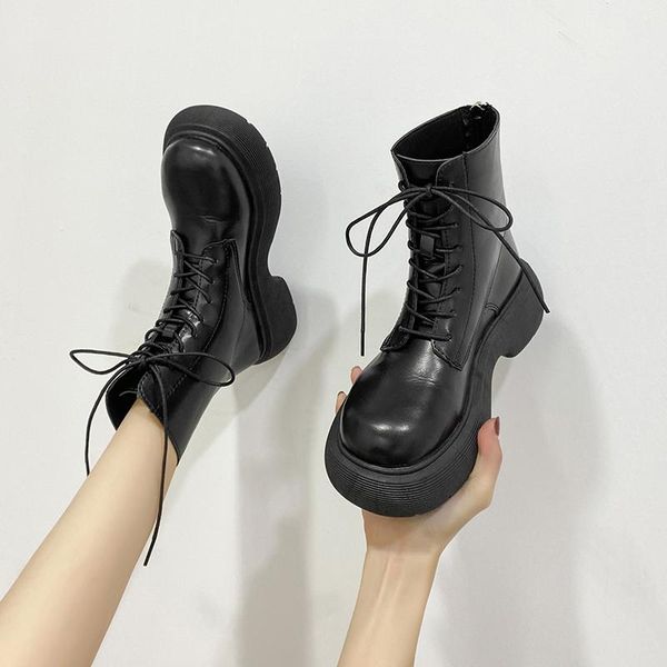 boots brand women's shoes flat heel autumn boots-women round toe winter footwear zipper fashion rock ladies 2021 med retro pu c, Black
boots brand women's shoes flat heel autumn boots-women round toe winter footwear zipper fashion rock ladies 2021 med retro pu c, Black