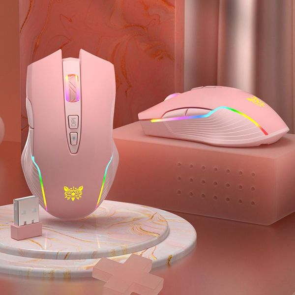 mice pink wireless gaming mouse rechargeable computer 7 buttons with rgb backlit ergonomic lapfor windows vista linux
mice pink wireless gaming mouse rechargeable computer 7 buttons with rgb backlit ergonomic lapfor windows vista linux