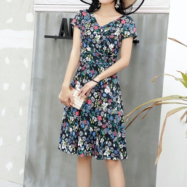 men's t-shirts summer dress 2021 casual short sleeve o-neck floral print dresses women elegant party clothing vestidos#j30, White;black
men's t-shirts summer dress 2021 casual short sleeve o-neck floral print dresses women elegant party clothing vestidos#j30, White;black