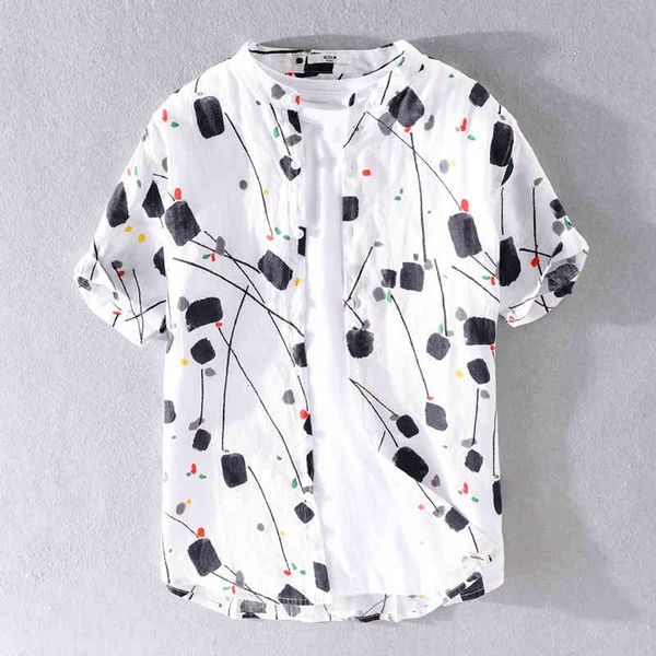 men's t-shirts summer 100% linen japanese style fashion for men casual trendy shirt mens short sleeve stand collar shirts 8myl, White;black
men's t-shirts summer 100% linen japanese style fashion for men casual trendy shirt mens short sleeve stand collar shirts 8myl, White;black