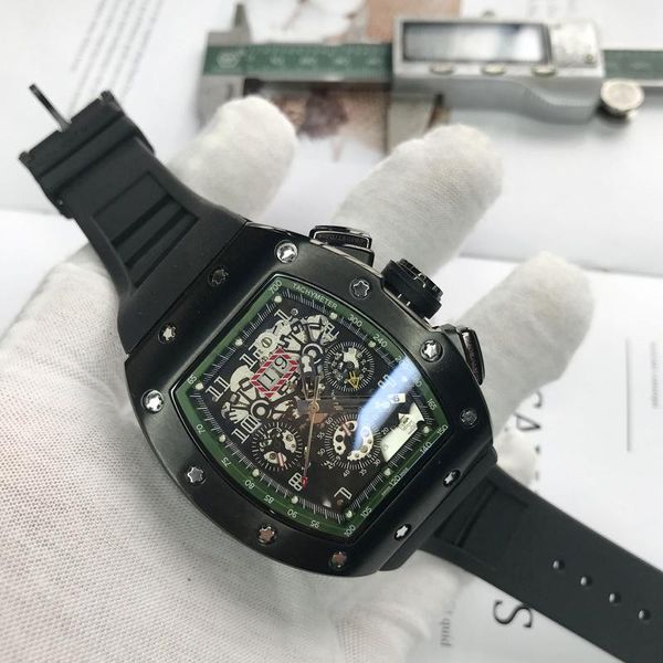 wristwatches 2021 mens skeleton mechanical black luxury watch rubber strap rm030 1:1 watches sapphire glass luminous, Slivery;brown
wristwatches 2021 mens skeleton mechanical black luxury watch rubber strap rm030 1:1 watches sapphire glass luminous, Slivery;brown