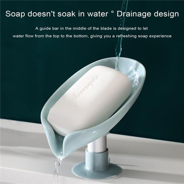 storage boxes & bins soap dish holder leaf shape with diversion hole 45 degrees scientific angle powerful sucker decoration organizer #t20
storage boxes & bins soap dish holder leaf shape with diversion hole 45 degrees scientific angle powerful sucker decoration organizer #t20
