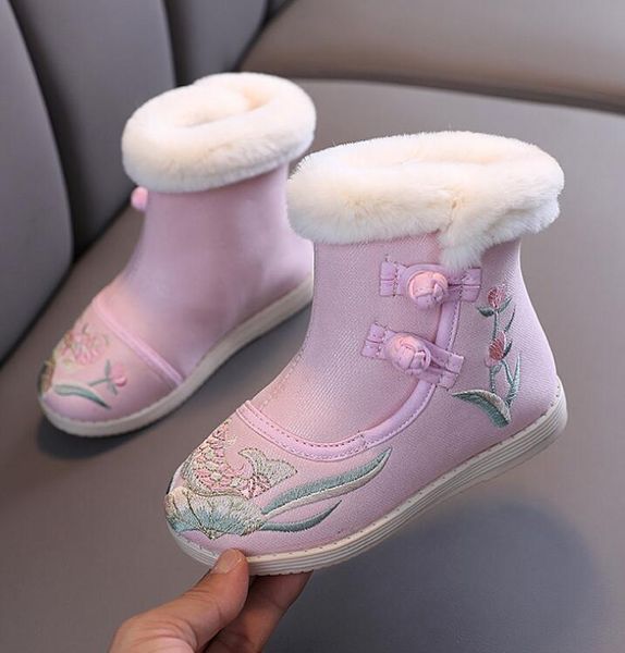 children cotton boots shoes winter plush velvet warm kids girls thick embroidered chinese style hanfu ancient, Black;grey
children cotton boots shoes winter plush velvet warm kids girls thick embroidered chinese style hanfu ancient, Black;grey