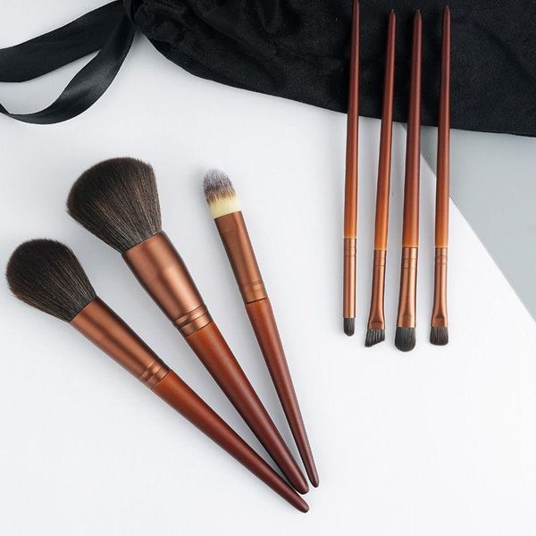 makeup brushes 7pcs european vintage wood handle brush loose powder blush foundation super soft theatre
makeup brushes 7pcs european vintage wood handle brush loose powder blush foundation super soft theatre