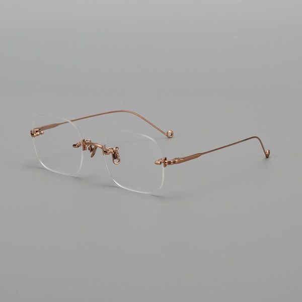 fashion sunglasses frames 2021 rimless prescription glasses men women square optical eyeglasses frame male myopia, Black
fashion sunglasses frames 2021 rimless prescription glasses men women square optical eyeglasses frame male myopia, Black