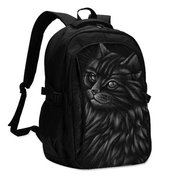 backpack usb charge women cute black cat head student letters print school bag teenager girls
backpack usb charge women cute black cat head student letters print school bag teenager girls