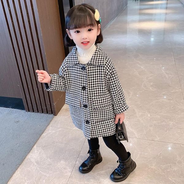 jackets girls long jacket outerwear plaid girl coat spring autumn for children casual style children's clothing, Blue;gray
jackets girls long jacket outerwear plaid girl coat spring autumn for children casual style children's clothing, Blue;gray