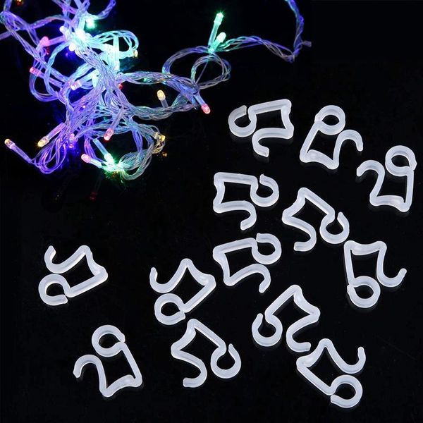 hooks & rails 180 pieces christmas light clips plastic gutter hang for xmas decoration outside lights,white
hooks & rails 180 pieces christmas light clips plastic gutter hang for xmas decoration outside lights,white