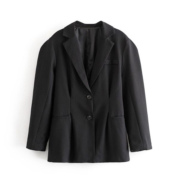 women elegant blazer puff sleeve single-breasted slim check coat office work suit jacket outerwear 210531, White;black
women elegant blazer puff sleeve single-breasted slim check coat office work suit jacket outerwear 210531, White;black