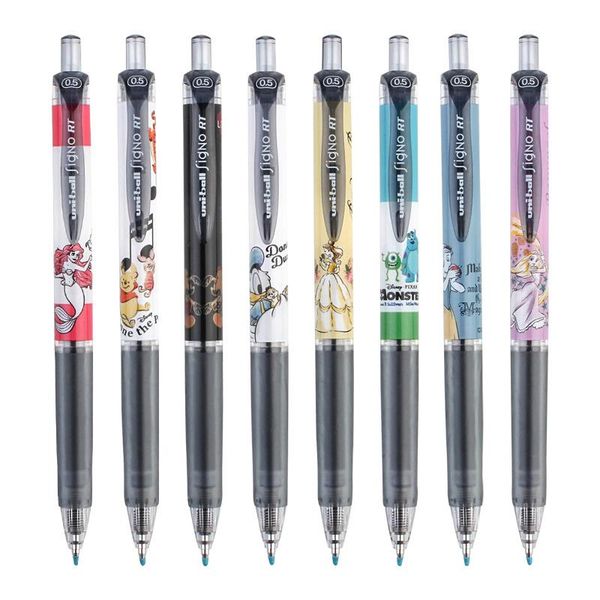 gel pens 8pcs japan uni umn-158ds princess series black refill smooth pen 0.5mm 
gel pens 8pcs japan uni umn-158ds princess series black refill smooth pen 0.5mm