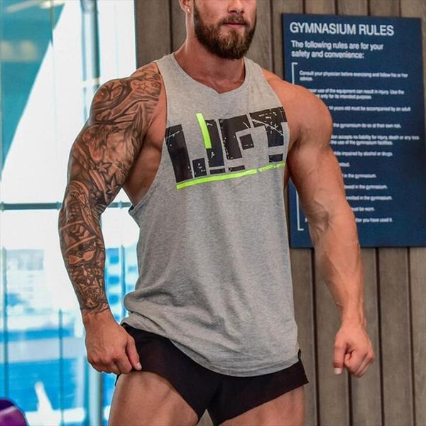 men gym singlet tank mens loose breathable bodybuilding for summer nin668, White;black
men gym singlet tank mens loose breathable bodybuilding for summer nin668, White;black