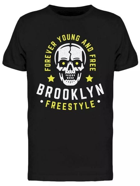 brooklyn vintage white skull tee men's -image by shutterstock, White;black
brooklyn vintage white skull tee men's -image by shutterstock, White;black