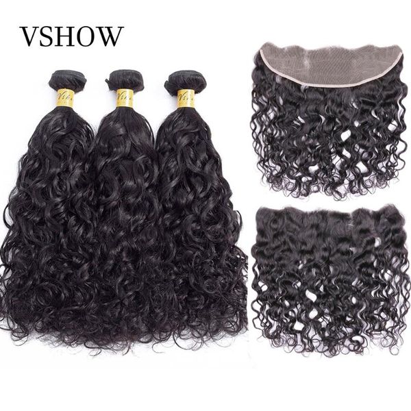 human hair bulks vshow brazilian natural wave bundles with closure 3 or 4 deals 13*4 ear to lace frontal remy, Black
human hair bulks vshow brazilian natural wave bundles with closure 3 or 4 deals 13*4 ear to lace frontal remy, Black
