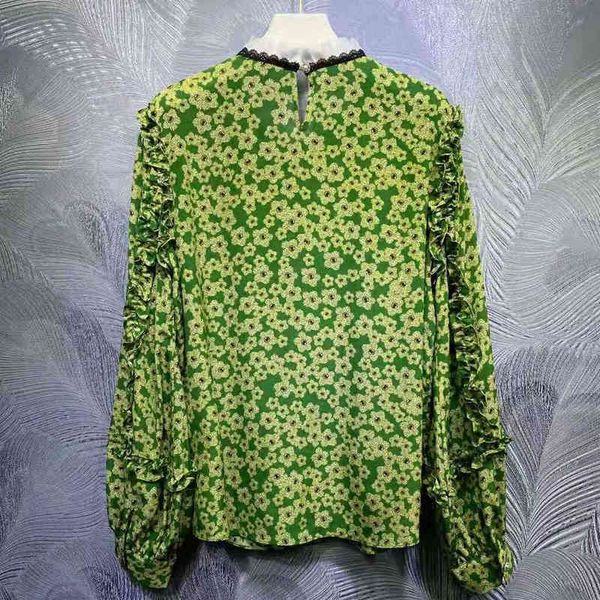 shirts blouses blouses seqinyy 100% silk blouse summer spring fashion design feminine runway flowers frilly printing ribbon top, White
shirts blouses blouses seqinyy 100% silk blouse summer spring fashion design feminine runway flowers frilly printing ribbon top, White