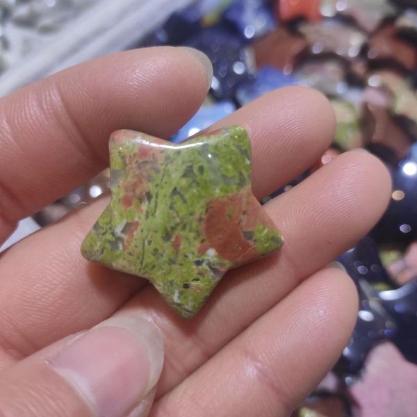 1pcs various stone five-pointed star healing gem for home decorative collection gifts random objects & figurines
1pcs various stone five-pointed star healing gem for home decorative collection gifts random objects & figurines