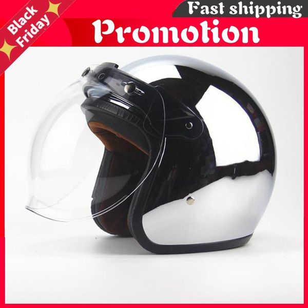 personalized fashion chrome cascos capacete motorcycle helmet 3/4 open face vintage scooter jet helmets
personalized fashion chrome cascos capacete motorcycle helmet 3/4 open face vintage scooter jet helmets