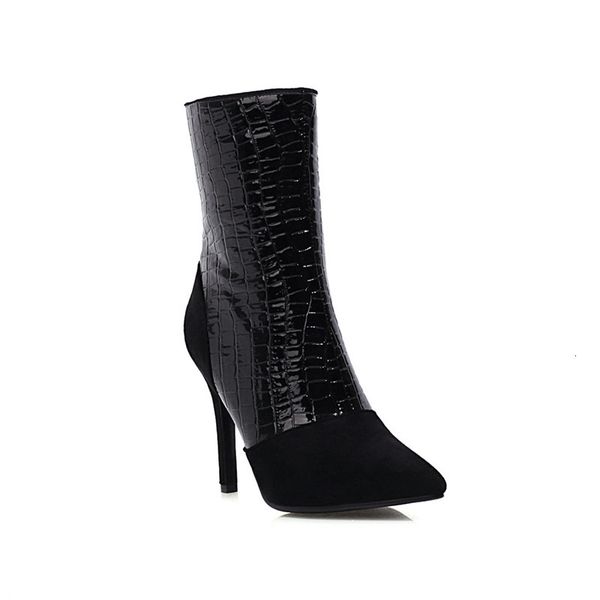 asumer large 34-48 younger boots pointed to the autumn heels high wedding party women shoes, Black
asumer large 34-48 younger boots pointed to the autumn heels high wedding party women shoes, Black