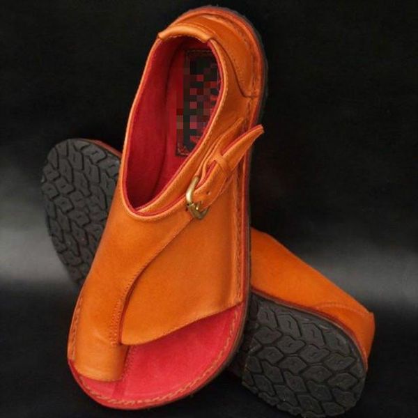 spring and summer sandals women's fashion casual comfortable solid color toe flat foreign trade large, Black
spring and summer sandals women's fashion casual comfortable solid color toe flat foreign trade large, Black