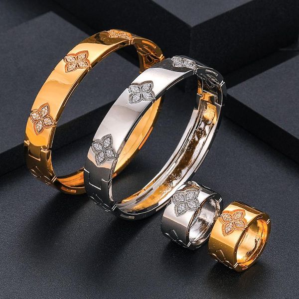 earrings & necklace accking luxury unique african bangle ring set jewelry sets for women wedding cubic zircon crystal cz dubai bridal, Silver
earrings & necklace accking luxury unique african bangle ring set jewelry sets for women wedding cubic zircon crystal cz dubai bridal, Silver