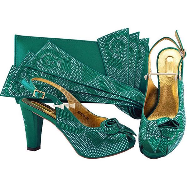 dress shoes latest design african shoe and bag set decorated with rhinestone ladies party matching bags high heels women pumps, Black
dress shoes latest design african shoe and bag set decorated with rhinestone ladies party matching bags high heels women pumps, Black
