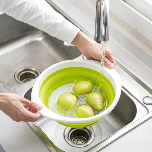 hanging baskets 23/26/30cm foldable sink kitchen plastic washing fruit bowl portable retractable basket vegetable storage
hanging baskets 23/26/30cm foldable sink kitchen plastic washing fruit bowl portable retractable basket vegetable storage
