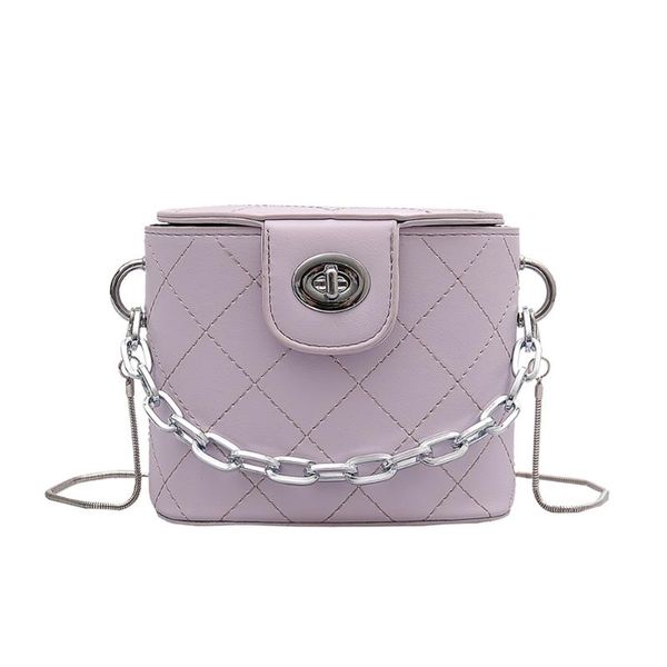 women rhombus pattern leather chain small handbags fashion bucket shoulder bags youth ladies square bag evening
women rhombus pattern leather chain small handbags fashion bucket shoulder bags youth ladies square bag evening