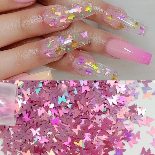 nail art decorations holographic butterfly sequins laser glitter iridescent flakes paillette 3d manicure tools decoration, Silver;gold
nail art decorations holographic butterfly sequins laser glitter iridescent flakes paillette 3d manicure tools decoration, Silver;gold