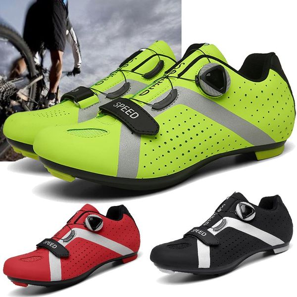 high-quality men's self-locking single lock road mountain breathable lightweight non-slip couple cycling shoes footwear, Black
high-quality men's self-locking single lock road mountain breathable lightweight non-slip couple cycling shoes footwear, Black