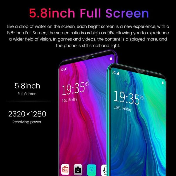 smart home control rino3 pro 5.8 inch screen android phone purple water drop smartphone solid color mobile cool shape fashion
smart home control rino3 pro 5.8 inch screen android phone purple water drop smartphone solid color mobile cool shape fashion